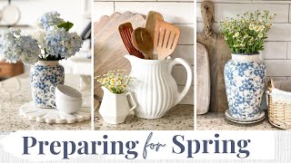 DECORATE WITH ME  STYLING NEW HOME DECOR  SPRING DECORATING 2024 [upl. by Kipton185]