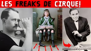 Les Freaks De Cirque Qui Existent Réellement  Photos Historiques [upl. by Amadas]