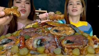 SPANISH STYLE BANGUS AT TINAPANG TAWILIS  FILIPINO FOOD MUKBANG  MUKBANG PHILIPPINES [upl. by Harihs]