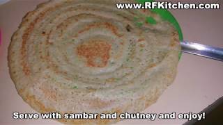 Crispy Barley Wheat Dosa [upl. by Ydnil744]