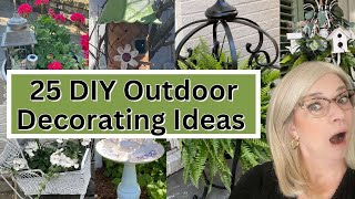 25 DIY Outdoor Projects to Transform Your Patio and Yard [upl. by Acirema568]