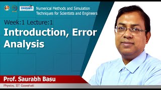 Lec 1 Error analysis amp estimates significant digits convergence [upl. by Pinto]