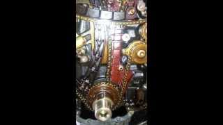 Saab 900 S timing chain configuration No Limit Auto [upl. by Ariaec982]