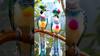 What a cute couple of birds shorts nature trending video [upl. by Harod]