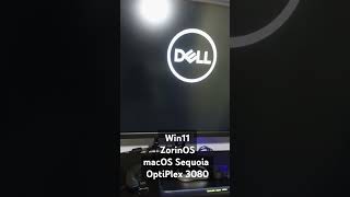 Triple Booting on Dell Optiplex 3080 Micro hackintosh macos windows [upl. by Inhsor]