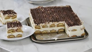 Tiramisu tanio przepysznie bez jaj z serkiem ale bez mascarpone [upl. by Reema112]