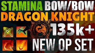 🏹☣️ Stamina Dragonknight BowBow 135k PvE DPS Build「ESO Update 43」 [upl. by Legin662]