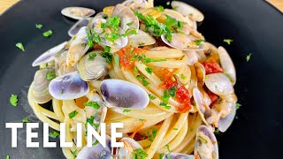 Have you had this before Pasta with TellineArselle Clams  Easy recipe from Tuscany and Lazio [upl. by Torto]