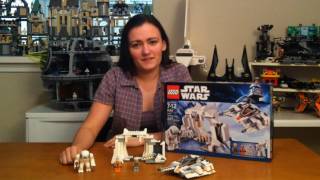 LEGO Hoth Wampa Cave 8089 Star Wars Review  BrickQueen [upl. by Alliehs]