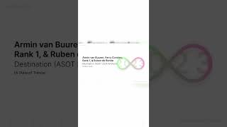 This is Armin van Buuren Ferry Corsten Rank 1 amp Ruben de Ronde  Destination ASOT 2024 Anthem 💿 [upl. by Edla]