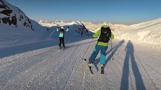 HochjochTotale  die längste Talabfahrt Vorarlbergs  Montafon [upl. by Hajidahk874]