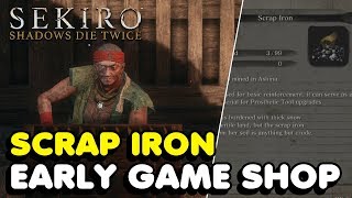 Sekiro  How To Buy Infinite Scrap Iron amp Black Gunpowder Early Game In Sekiro Shadows Die Twice [upl. by Ikim]