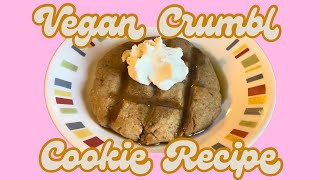 The SECRET to Making Delicious Crumbl Cookie Waffle Cookies VEGAN [upl. by Azilanna]