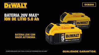 DEWALT  BATERIA 20V MAX  DCB205 [upl. by Aicirtap870]