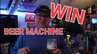 WIN A PERFECT DRAFT MACHINE  PUB SHED GARDEN BAR RAFFLE [upl. by Tannen]