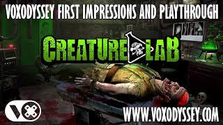 Creature Lab Dive into Madness as a Mad Scientist  Unique FPP Simulator on Steam [upl. by Sucy467]