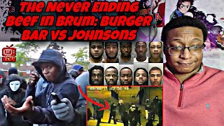 The Never Ending Beef in Brum Burger Bar vs Johnsons Reaction [upl. by Yesnik]