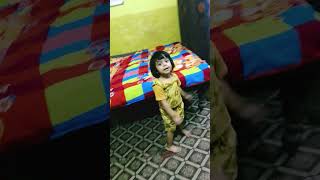 cute baby dance song angary ka Ambar sa lagena hai mera sami [upl. by Enilrem]