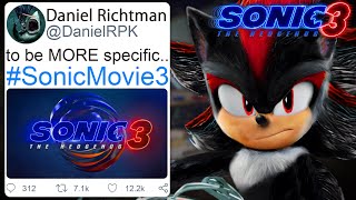 NEW Sonic Movie 3 JULY TRAILER UPDATE release date [upl. by Honig]