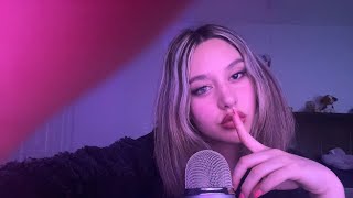 ✨Tingly ASMR shushing you Roleplay kidnaps you mouth sounds camera tapping visual triggers✨💤 [upl. by Angid]