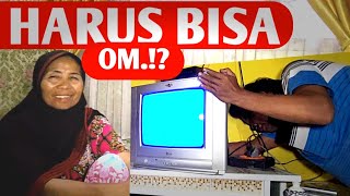 CARA MENGATASI SET TOP BOX TIDAK TERHUBUNG DI TV TABUNG [upl. by Suedaht]