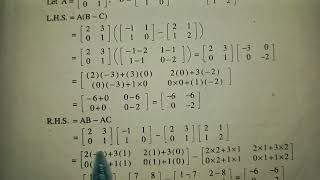 LHS and RHS Solution in Mathematics Matrices by Footboo TV [upl. by Spain]