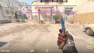 CS2 ★ StatTrak™ Navaja Knife  Stained Showcase [upl. by Fagen]