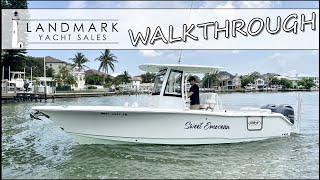 2022 Sea Hunt Ultra 265 SE WALKTHROUGH  Belleair FL [upl. by Nev]