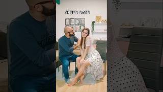 SPEED DATE quotCON COSE DETTE MAIquot 🤣 shorts videodivertenti speeddate [upl. by Castor]