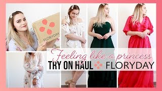 FLORYDAY TRY ON HAUL  revue honnête comme toujours [upl. by Hullda251]