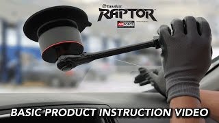 Raptor™ F22  Auto Glass Tools by Equalizer™ [upl. by Kimberlyn]