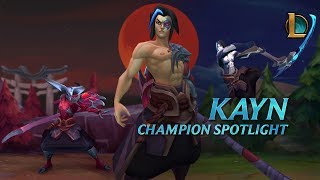 Kayn Champion Spotlight  Gameplay  League of Legends [upl. by Atenek]