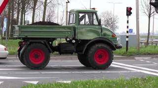 Mercedes Unimog 406 landbouwvoertuig [upl. by Llejk]