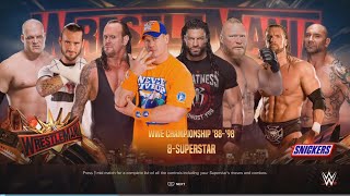 FULL MATCH JOHN CENA VS LESNAR VS HHH VS BATISTA VS KANE VS CMPUNK VS UNDERTAKER VS REIGNS WWE [upl. by Luca]