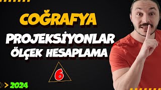 🌍PROJEKSİYON YÖNTEMLERİ VE ÖLÇEK HESAPLAMA 🔴 39 Günde TYT COĞRAFYA KAMPI6 📌2025 [upl. by Aramit169]