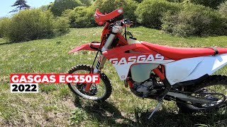 GasGas EC350F 2022 FIRST RIDE IMPRESIONS [upl. by Aborn]