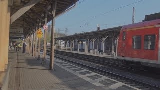 Person von Zug erfasst und tödlich verletzt im Bahnhof BonnBeuel am 02042014 [upl. by Afatsuom509]