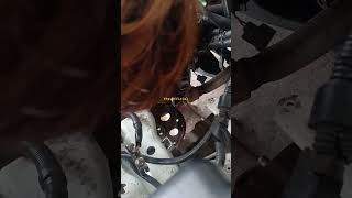 repair engine leaking replace oil seal autorepair carrepair engine leaking replacement short [upl. by Onairotciv]