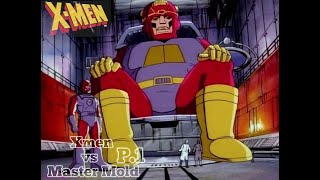 Xmen vs Master Mold P1 Xmen The Animated Series [upl. by Hpeosj985]