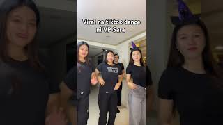 VP Sara Viral sa pagsasayaw ng Ice Cream Yummy Ice Cream Good trending subscribetomychannel [upl. by Ran893]