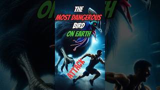 The world most dangerous bird cassowary attack deadly wildlife attack shorts [upl. by Ilam]