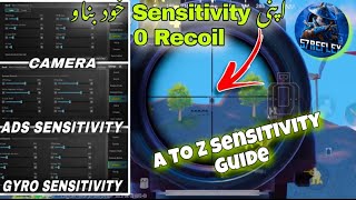 Sensitivity Full Guide Camera Ads Gyroscope PUBG Mobile  57REFLEX [upl. by Gurolinick]