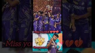 Miss you KKR 💔💔indiancricketer ipl youtubeshorts kkr josj cricket [upl. by Lucy]