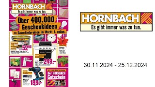 Hornbach Prospekt  vom 3011 bis 25122024 [upl. by Syd138]