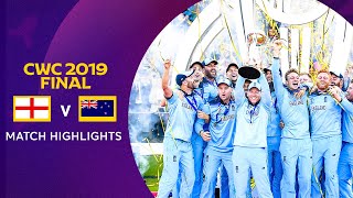 Cricket World Cup 2019 Final England v New Zealand  Match Highlights [upl. by Eekram]