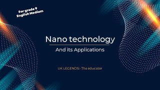 Nano technology and its applications  Grade 9  Unit 16  English medium  Part 1 [upl. by Armington]