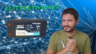 LotteryMiners y NerdMiners ¡Empieza a Minar Bitcoin con Menos de 1 Vatio [upl. by Jessa229]