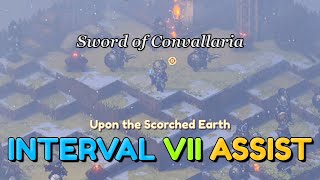 Interval VII Break the Siege Assist Mode Upon the Scorched Earth Sword of Convallaria Extra [upl. by Malinin]