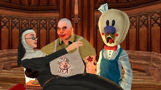 Evil Nun 2 Fell in Love with MrMeat funny animation part 146 [upl. by Catlin792]