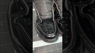 How To Remove Creases From Patent Leather Sneakers‼️ shorts sneakers [upl. by Aneled]